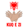 Albania eagle hand sign Kosova Kuq E zi Albanian