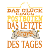 Postbote Spruch Lustig