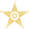Sheriffstern - Polizei - Seregant Police Geschenk