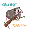 Opposum Dirty Animal graphique