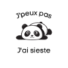 Je peux pas sieste panda