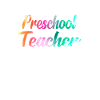 Preschool teacher