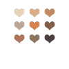 Earthy Nine Hearts