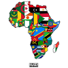 AFRIKA Länder Logo