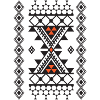 Kabyle carpet pattern