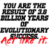 act like it evolution