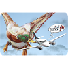 Duck Attack (Version mit Sprechblase)