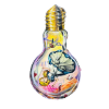 Alice dans l'ampoule