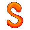 Letter S.
