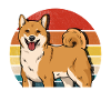 Shiba Inu Retro