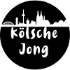 köln,kölsche jong, scherenschnitt, skyline,schwarz