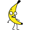 Lustig Banane Cool