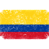 Colombia Flag Vintage Colombian Flag