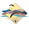 Paraglider freedom paragliding sand