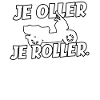 Motorroller Roller Rollerfahrer Geschenk