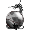 Boule dragon tattoo