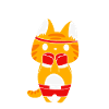 Muay Thai cat