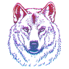 Wolf Head Graffiti