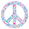 Flower Peace | Peacezeichen Geschenkidee