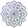 Beautiful mandala Buddhism yoga