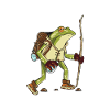 Wandering frog