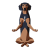 Meditate Tiroler Bracke Dog