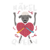 Lustiges Häkelqueen Geschenk