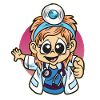 Children doctor boy pediatrician