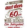 60 Birthday - 60s Man Gift