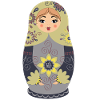 Traditional Russian Matryoshka Doll