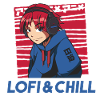 Funny anime, manga, lofi gift