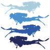 diver silhouette