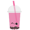 Kawaii Bubble Tea Cherry
