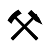Crossing Tools Craft Icon