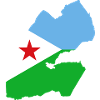Drapeau Djibouti