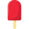 Erdbeerpopsicle