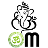 Grøn OM, Om, Hindu Om, Om Symbol, Ganesh OM