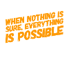 i am an optimist