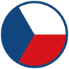 sticker luchtmacht roundel van de Tsjechische Republiek