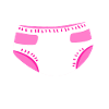 ABDL Mädchen Windel Diaper Geschenk