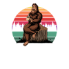 Bigfoot drinking coffee