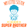 Fratello sorella supereroi fratelli