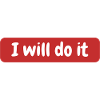 i will do it