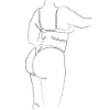 Woman Body Positivity Nude Oneliner