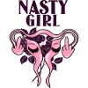Nasty girl feminism fuck off uterus