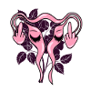 Mittelfinger Uterus Gebärmutter Pro-Choice