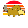 Platypus sunset