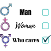 Clothing I am non-binary