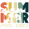 Ambiance piscine d'été