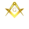 Franc-maçon Symbole Angle Boussole Or Franc-Maçonnerie